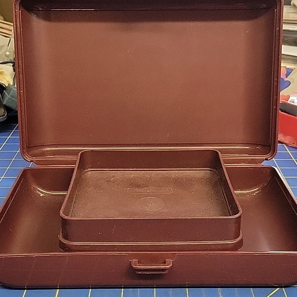 Tupperware Tuppercraft, 1624-2, 1647-1, Vintage 1970s Container